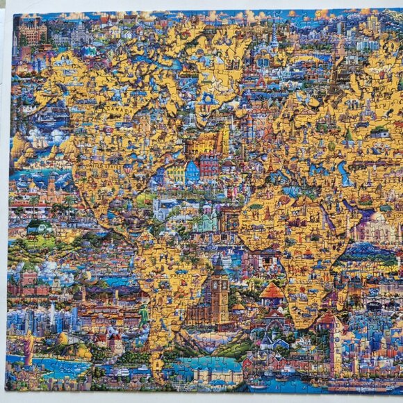 1000 Piece "Best of the World" Jigsaw Puzzle - Picture 2 of 4